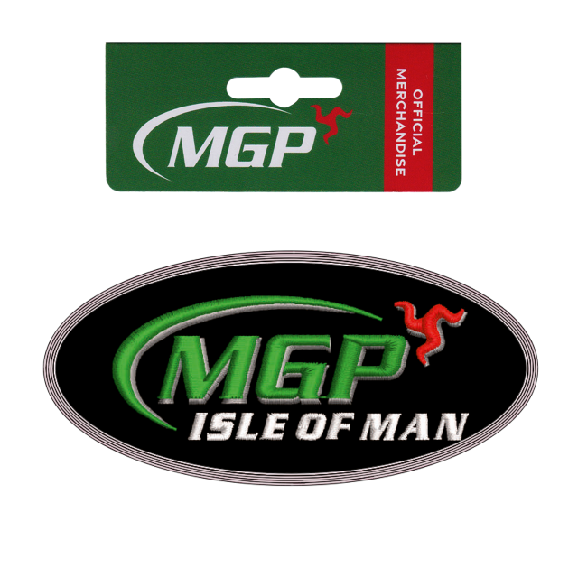 MGP LOGO -BLACK PATCH H15-B 